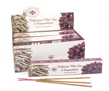 Incenso Green Tree Salvia Branca/Sangue Dragao 15Grms