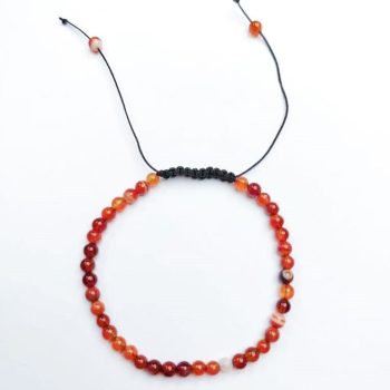Pulseira Pedra Ágata 4Mm
