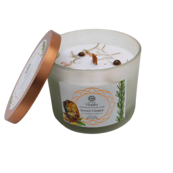 Vela Vitalidade - Gengibre Green Tree 256Grms