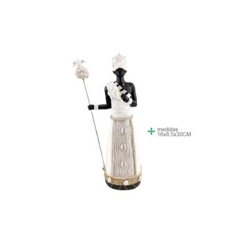 Orixá Resina Oxalá 16X9X30Cm