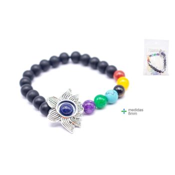 Pulseira 7 Chakras 8Mm