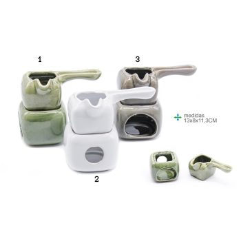 Queimador Cerâmica 13X8X11Cm