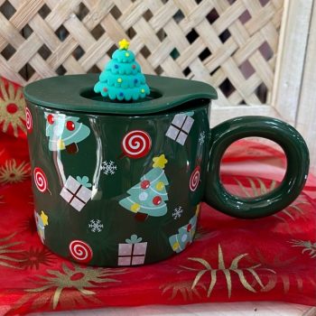 Caneca Cerâmica Árvore Natal