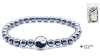 Pulseira Pedra Hematite Ylang 6Mm