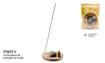 Porta Inc Redondo Pirita 10cm