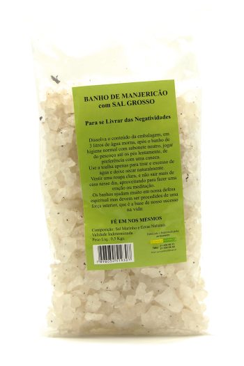 Sal Ervas Guaruja Manjericão