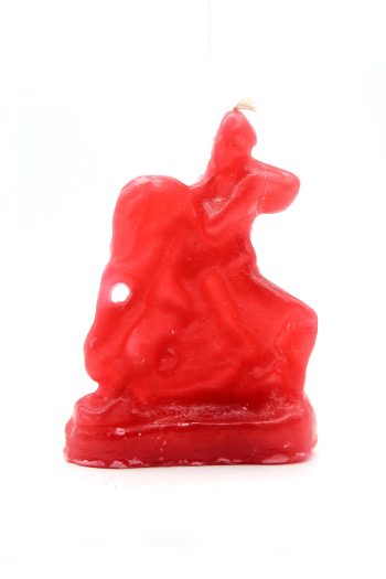 Vela Forma Sao Jorge Vermelha