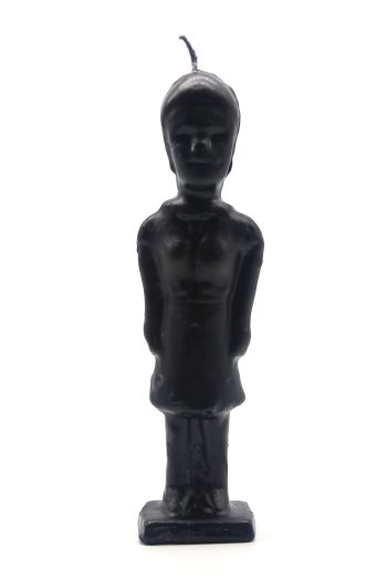 Vela Forma Homem/Mulher Preta