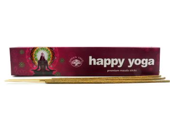 Incenso Green Tree Yoga Feliz 15Grms