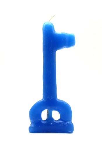 Vela Chave Kit Emprego Azul