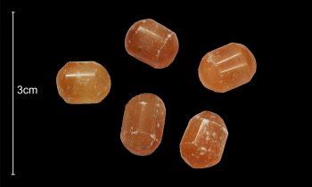 Pedra Rolada Selenite Laranja