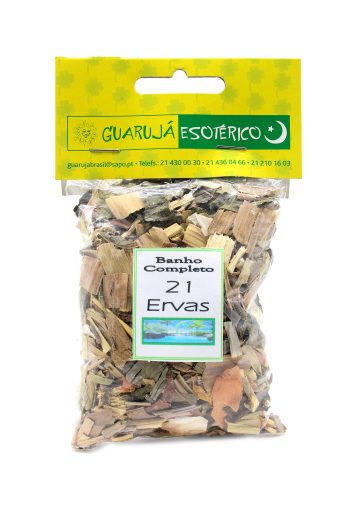Super Banho Ervas 21 Ervas