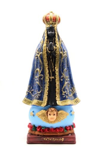 Santo Resina 30Cm N Sra Aparecida Lua Mistica