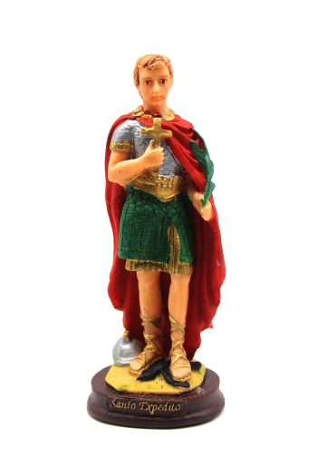 Santo Resina 15Cm Sto Expedito Lua Mistica