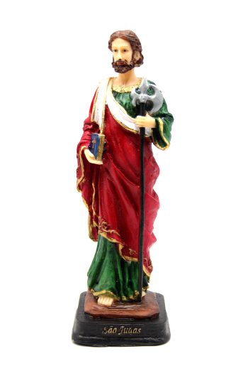 Santo Resina 14 Cm São Judas Tadeu