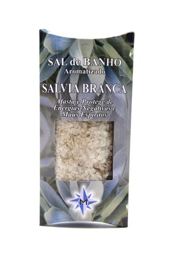 Sal De Banho Aromatizado Sálvia Branca