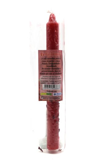 Vela Fina Ervas Amor