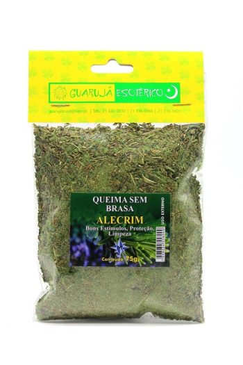 Defumação Queima Sem Brasa Alecrim
