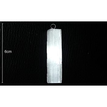 Pendente Ponta Selenite Natural
