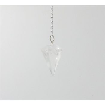 Pendulo Facetado Cristal 2Cm