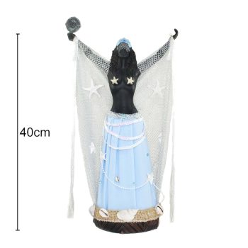 Orixá Iemanjá Preta 40Cm