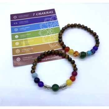 Pulseira 7 Chackras Bola/Elefante