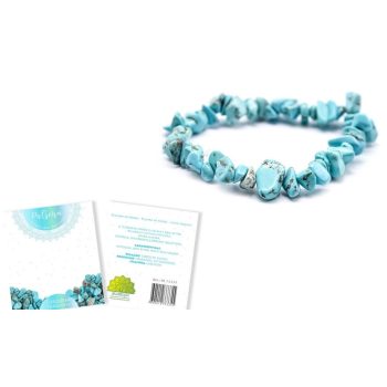 Pulseira Pedra Turquesa Chip
