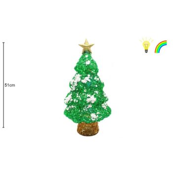 Lanterna Árvore Natal Usb 51X26Cm