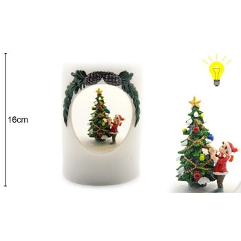 Vela Presépio Luz 10X16Cm