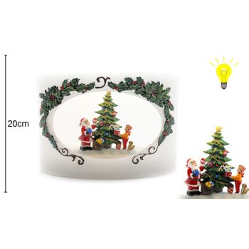 Vela Presépio Luz 10X14X20Cm