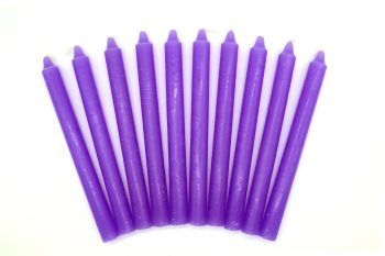 Vela Lisa Ritual Lilás