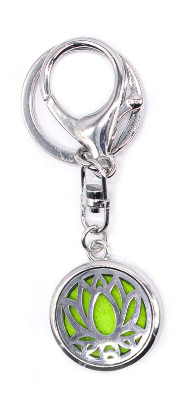 Porta Chave Aromatizador Flor Lótus