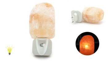 Candeeiro Sal Luz Noite Bruto 400Grms