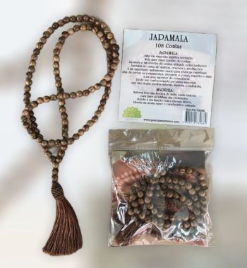 Japamala Madeira Natural 108 Contas