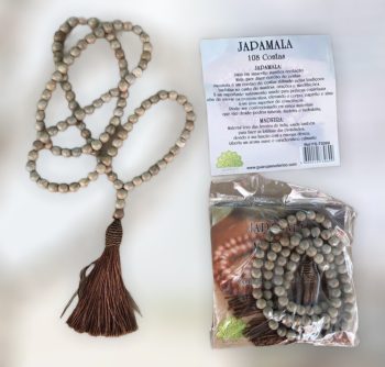 Japamala Madeira Natural 108 Contas