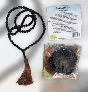 Japamala Madeira Natural 108 Contas