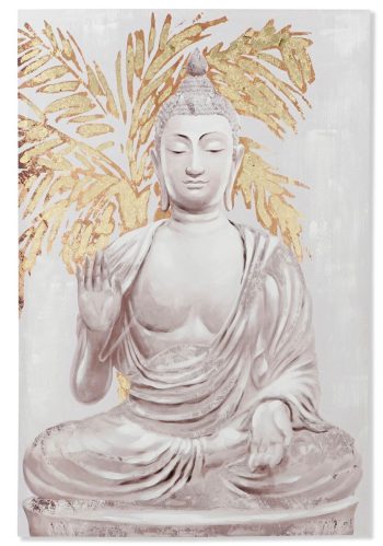 Quadro Tecido Tela Buda 80X120Cm