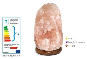 Candeeiro Sal Drusa 7-10Kg
