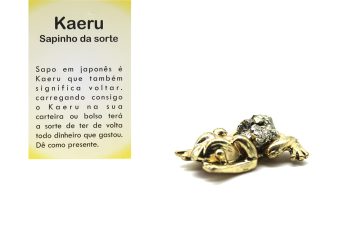 Kaeru- Sapinho Da Sorte Pirita