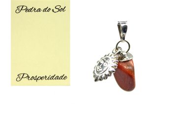 Pendente Olho Prosperidade Pedra Sol
