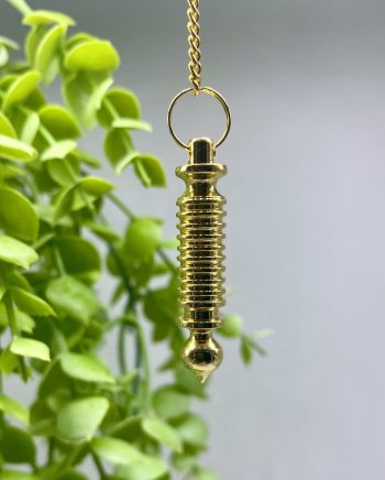 Pendulo Metal Egipcio Dourado