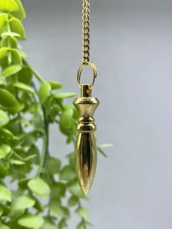 Pendulo Metal Egipcio Dourado