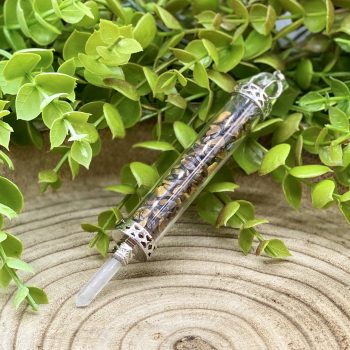 Pendente Bastao Olho Tigre 13Cm