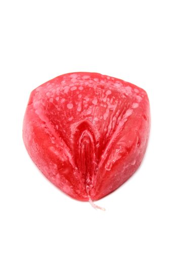 Vela Vagina Vermelha-Atração