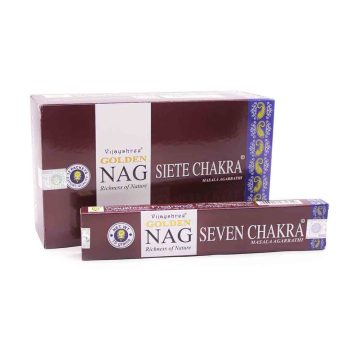 Incenso Nag Shampa Golden 7 Chackras 15Grms