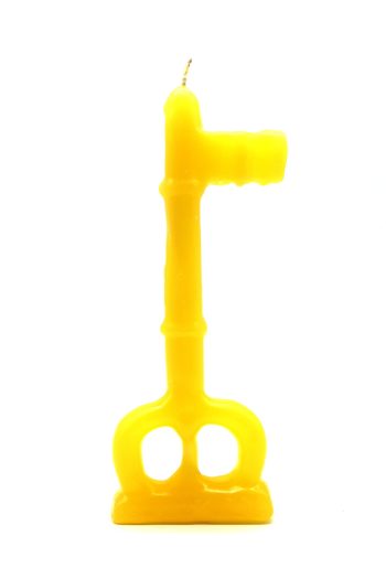 Vela Chave Kit Emprego Amarela