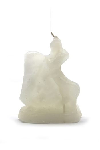 Vela Forma Sao Jorge Branca