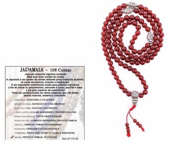 Japamala Pedra 108 Contas Agata