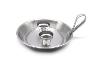 Castical Aluminio Para 2 Velas