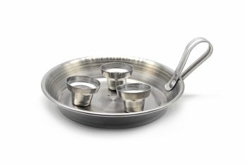 Castical Aluminio Para 3 Velas